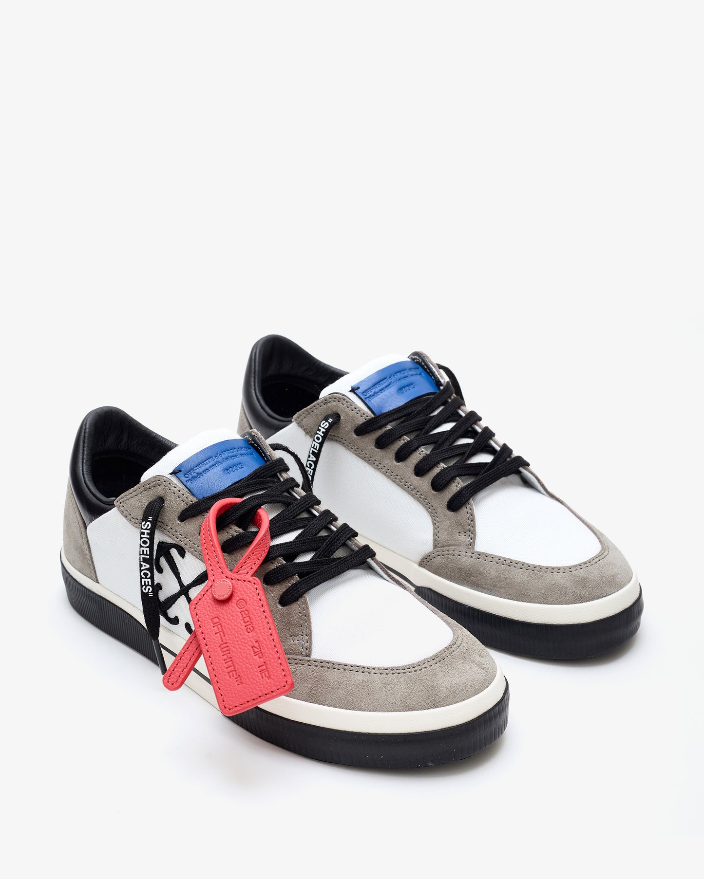 OFF-WHITE New Low Vulcanized Sneakers Suede