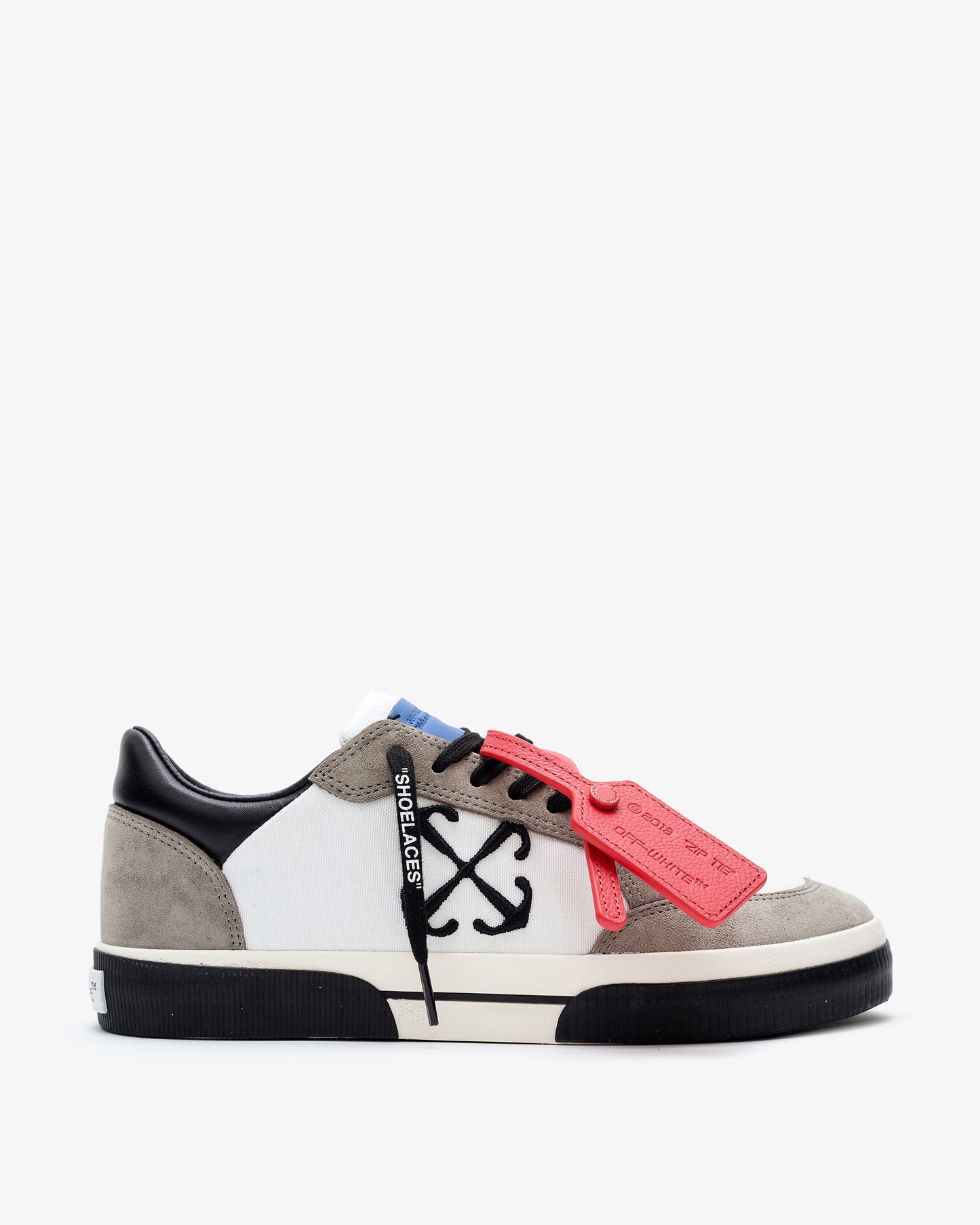 OFF-WHITE New Low Vulcanized Sneakers Suede