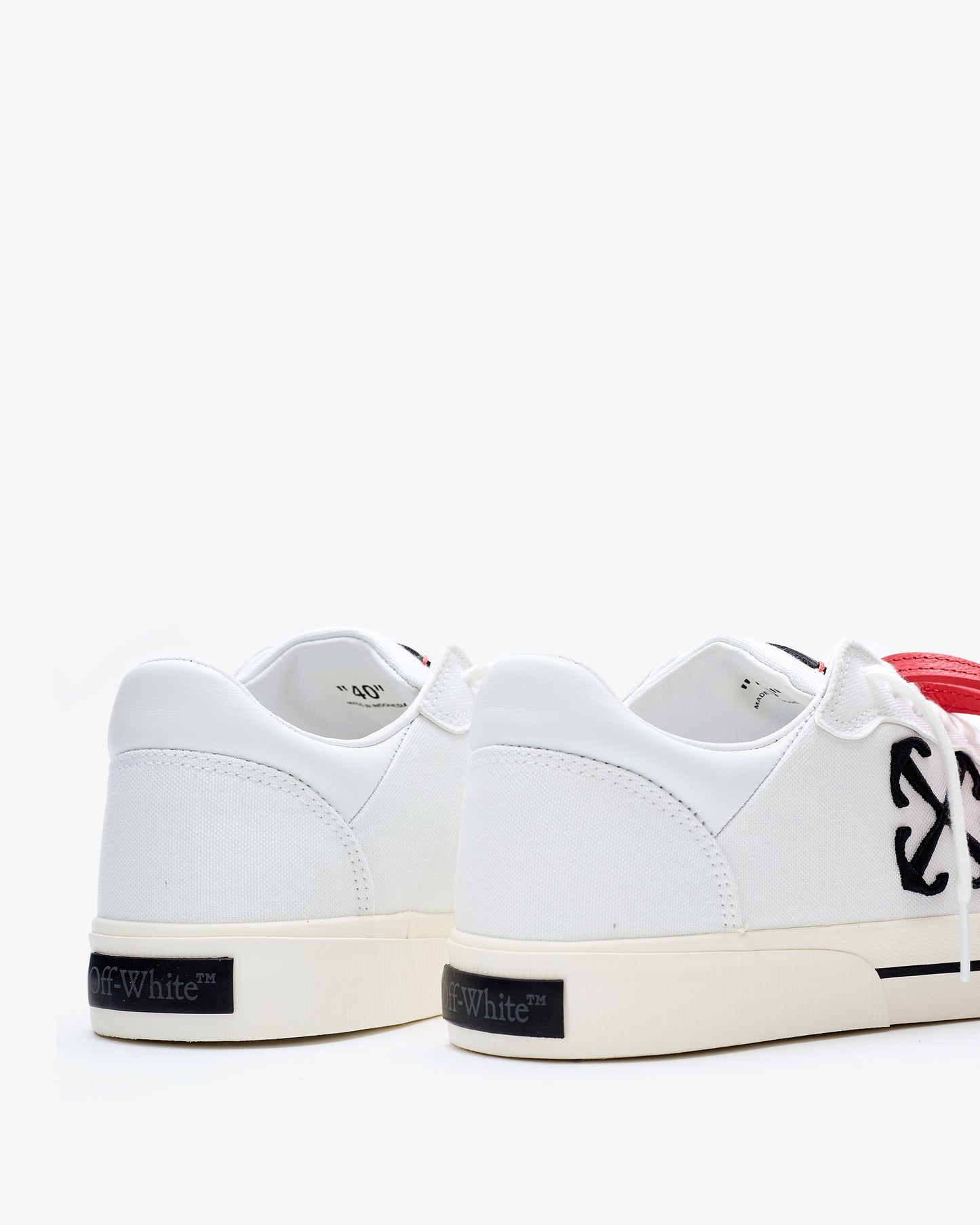 OFF-WHITE Vulcanized Sneakers with Contrast Label