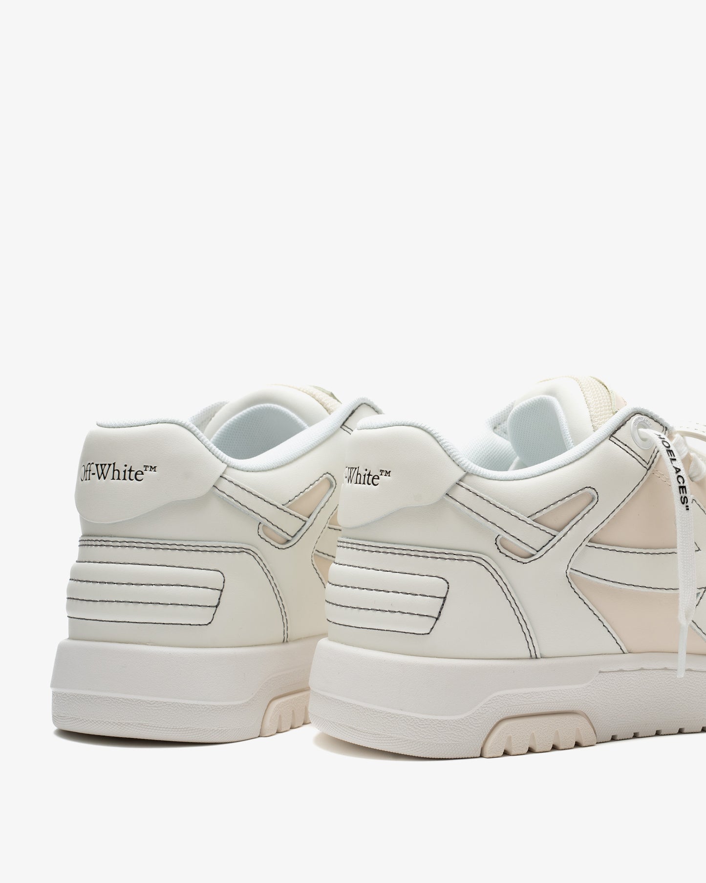 OFF-WHITE Out Of Office Sneaker Cream/White