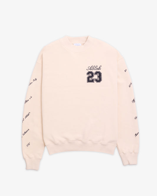 OFF-WHITE 23 Skate Sweatshirt with Embroidered Logo