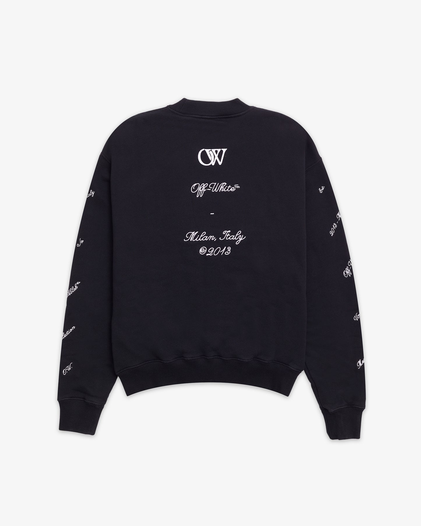 OFF-WHITE Skate 23 Logo Crewneck Sweatshirt