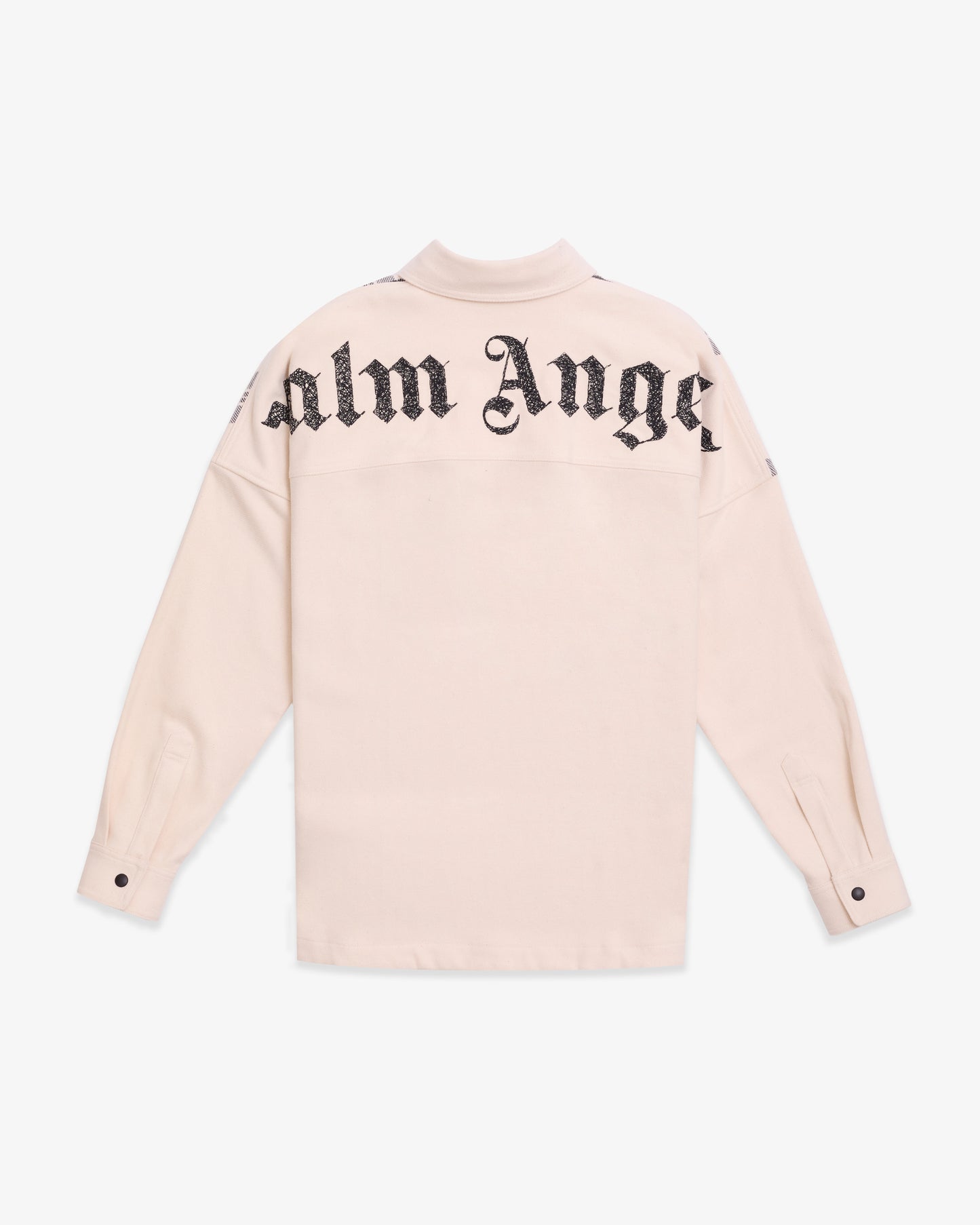 PALM ANGELS Back Logo Check Overshirt