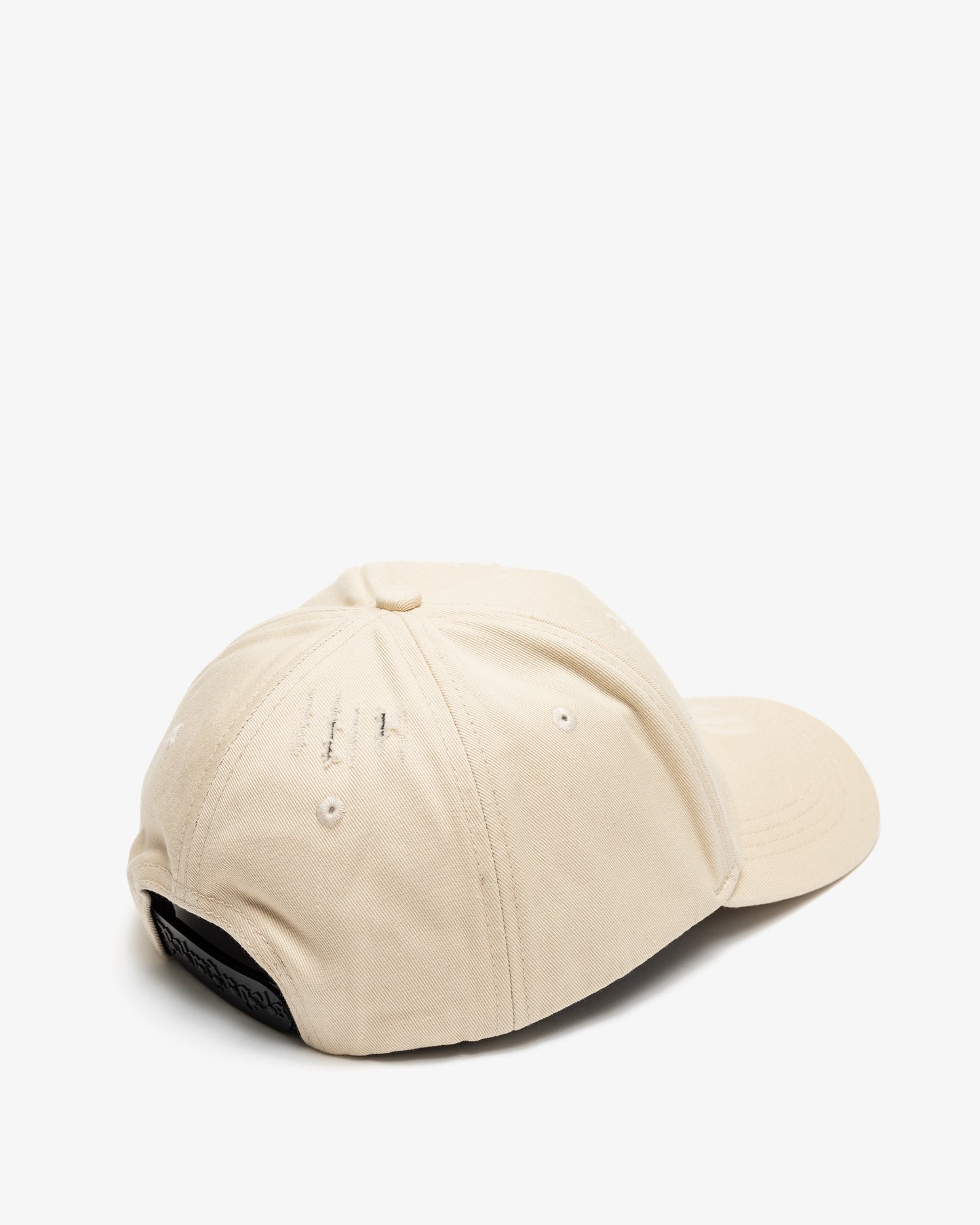 PALM ANGELS Logo Cap Off White-Red