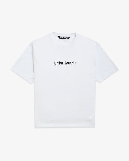 PALM ANGELS Logo Slim T-shirt White