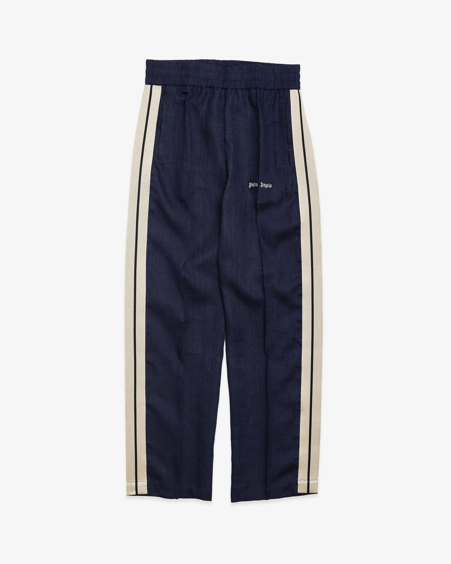 PALM ANGELS Logo Linen Track Pant