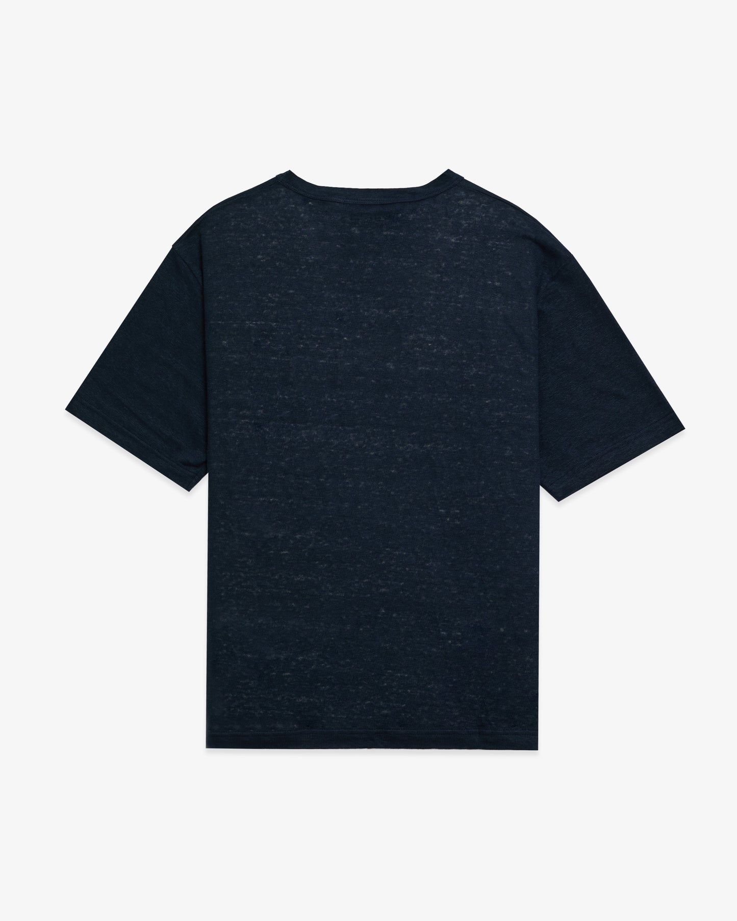 PALM ANGELS Classic Linen Logo Tee Navy