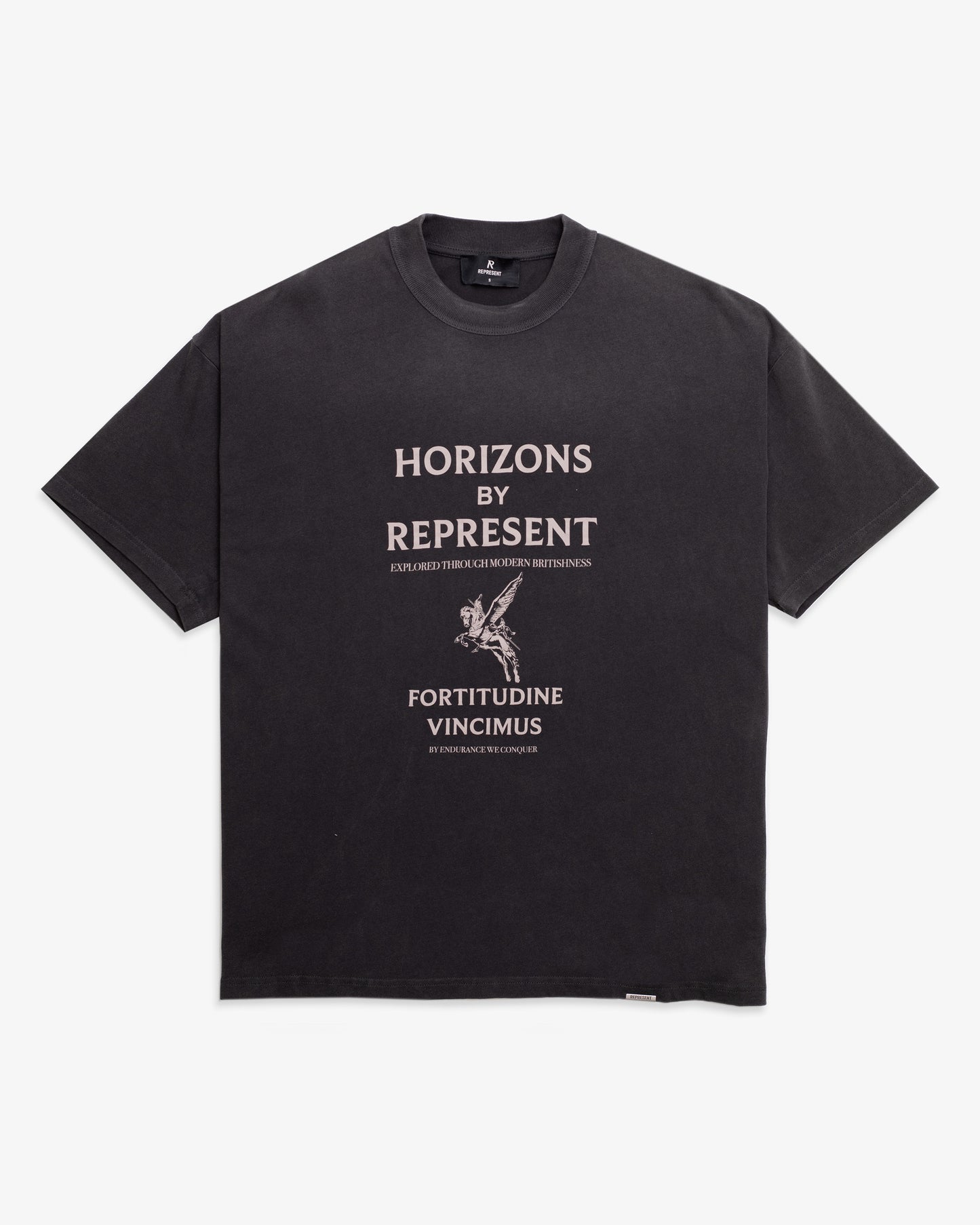 REPRESENT Horizons T-Shirt Black