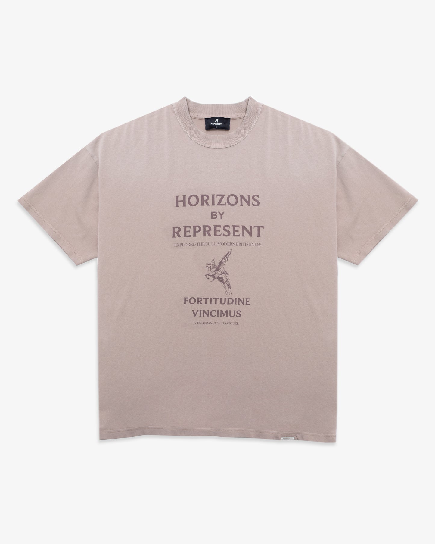 REPRESENT Horizons T-Shirt Taupe