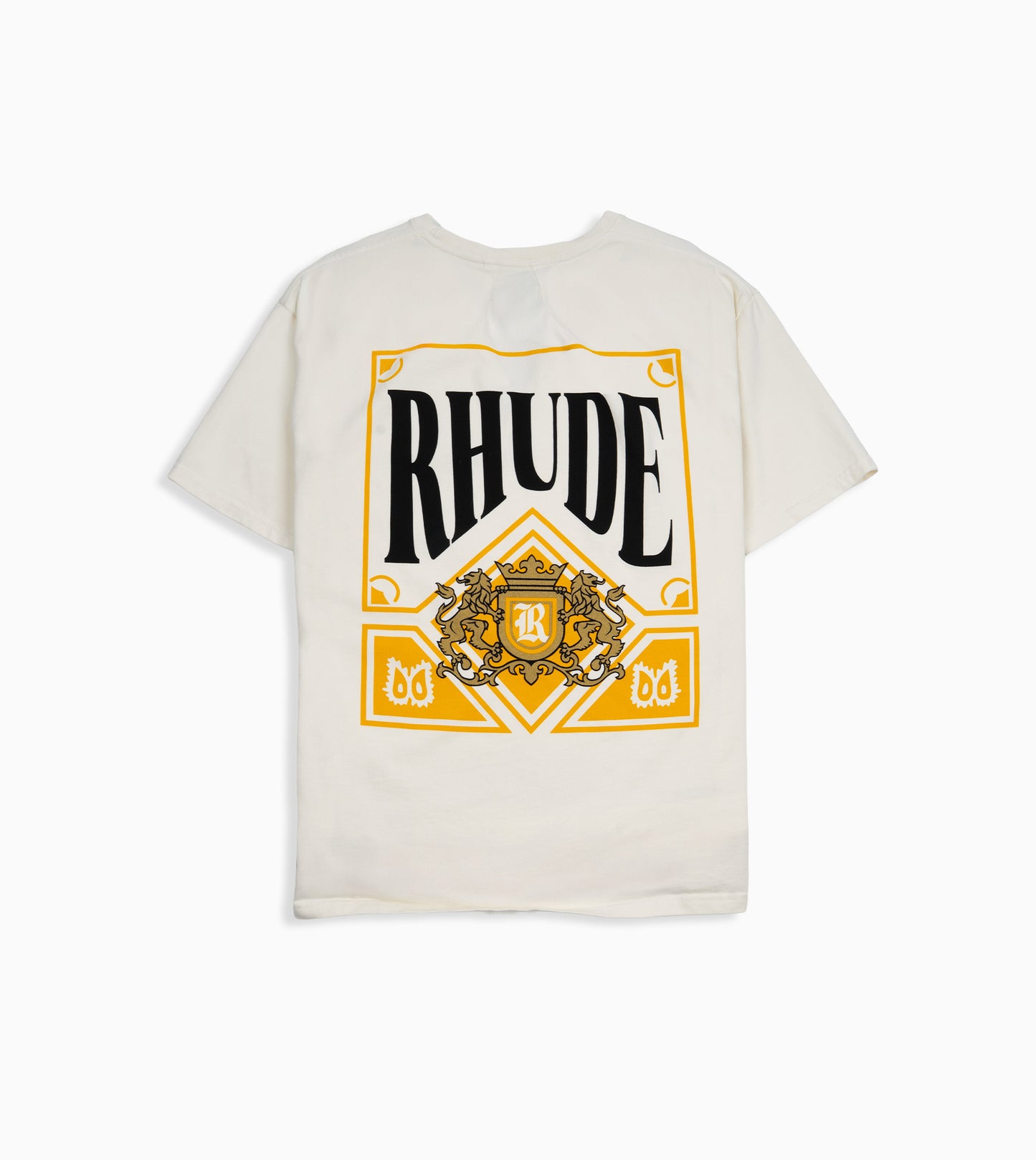 Camiseta Rhude con estampado de cartas Playing Card
