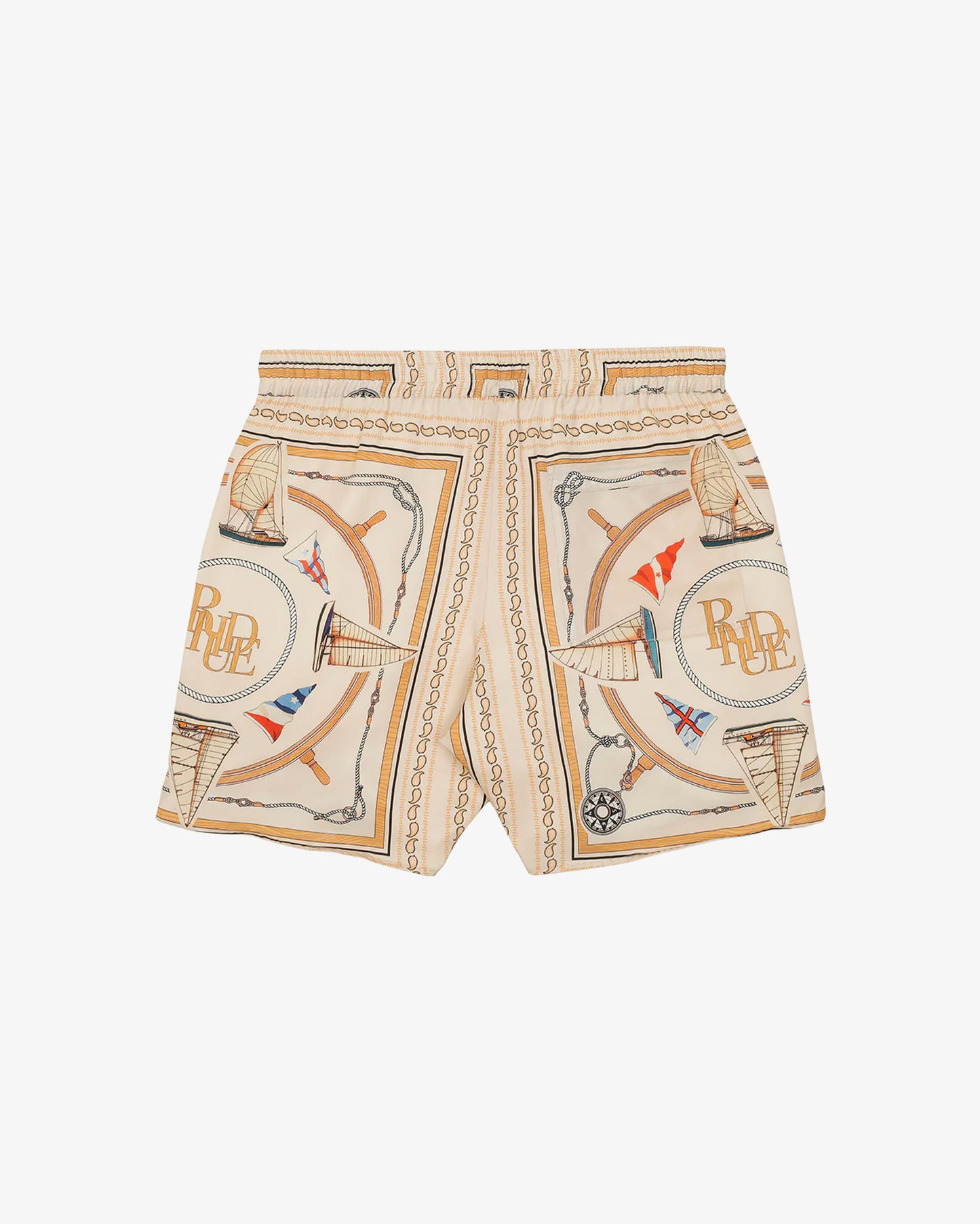 RHUDE Nautica Silk Shorts