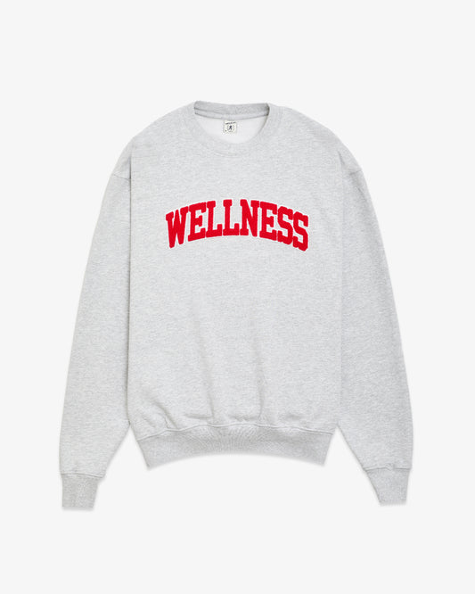 SPORTY & RICH Wellness Ivy Boucle Crewneck