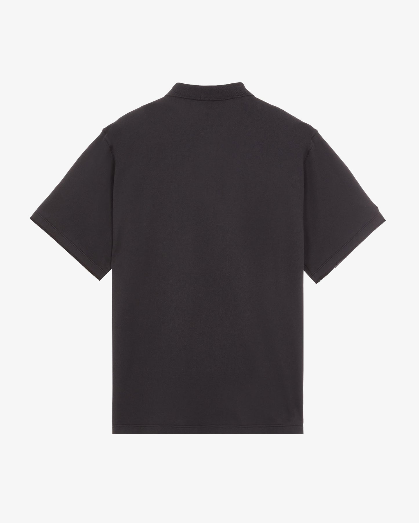 STONE ISLAND Ghost Short Sleeve Polo Black