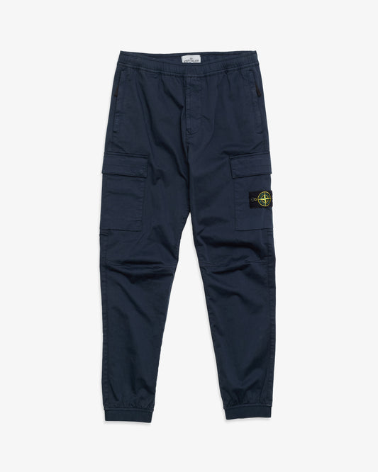 STONE ISLAND Standard Fit Cargo Pants Navy