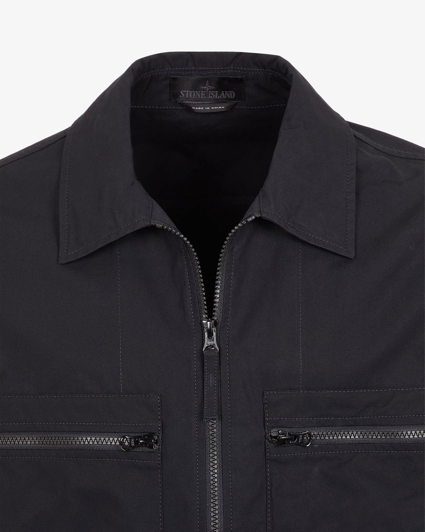 STONE ISLAND Ghost Overshirt Navy