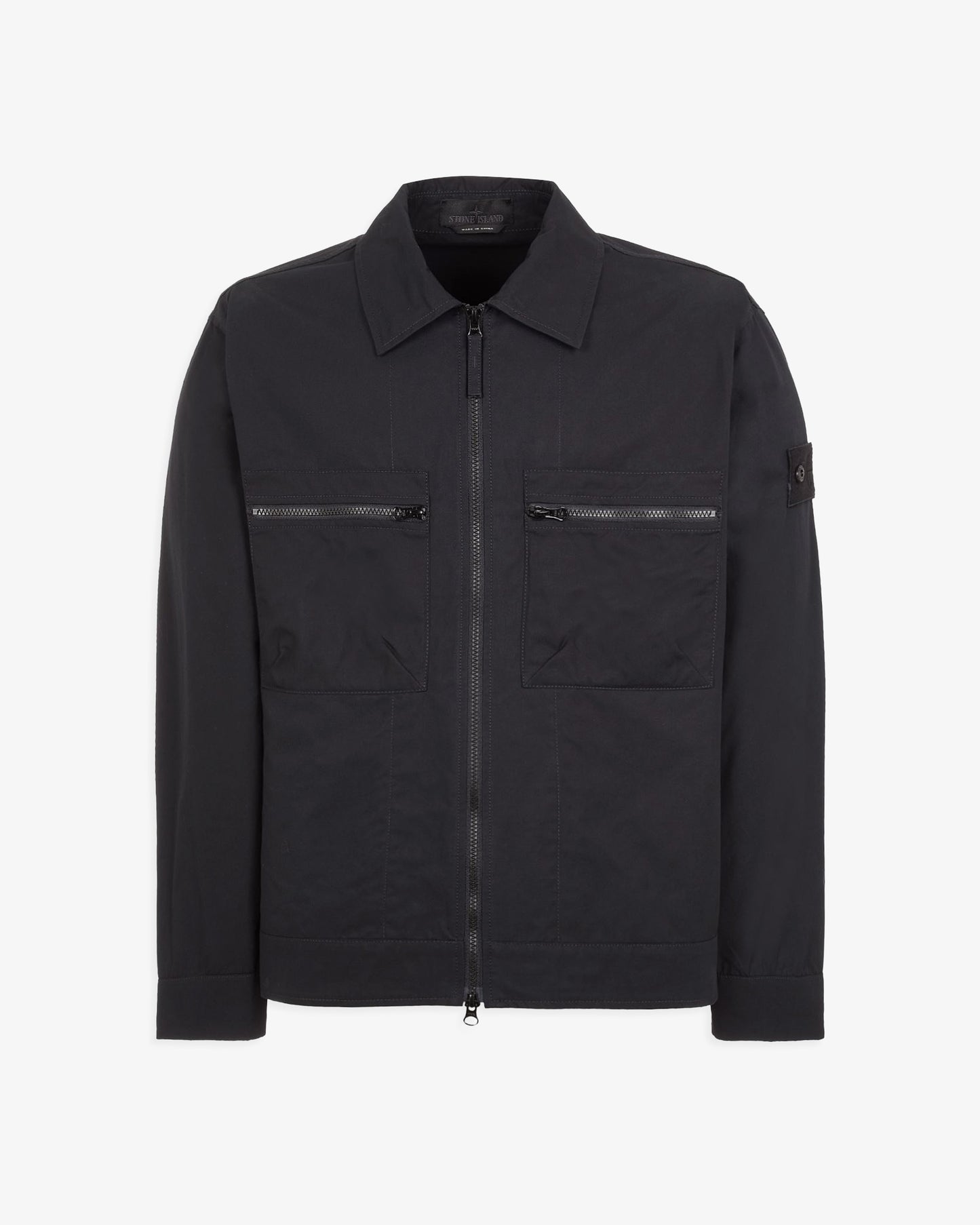 STONE ISLAND Ghost Overshirt Navy