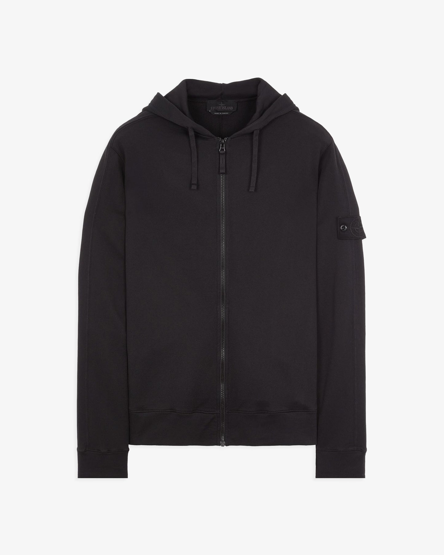 STONE ISLAND Ghost Full-Zip Sweatshirt with Hood