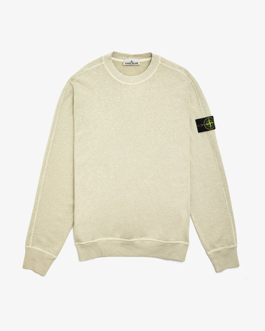 STONE ISLAND Crewneck Sweatshirt Pistachio