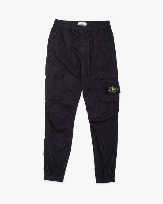 STONE ISLAND Standard Fit Cargo Pants Black